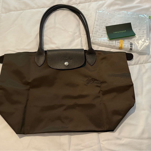 Longchamp Le Pliage Medium (color terra) - Picture 4 of 8